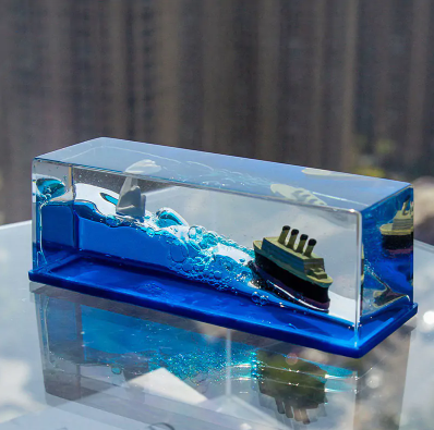 Cruise Ship Fluid Drift Bottle