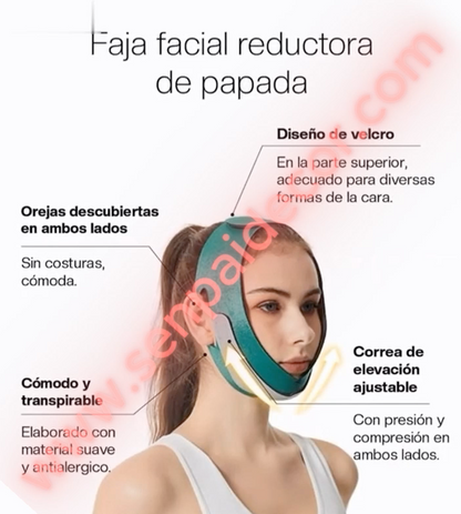 Faja Facial Reductora de Papada